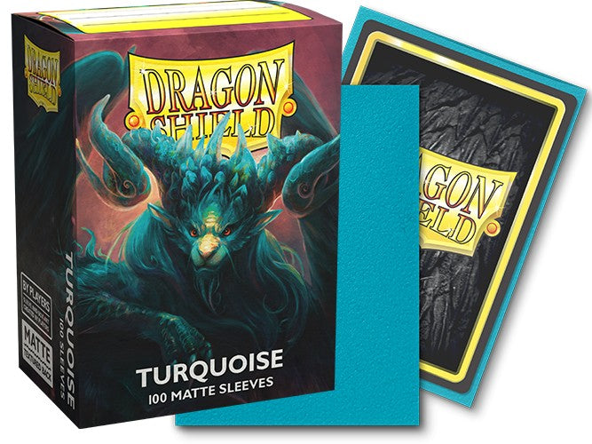 Dragon Shield Matte Sleeves (Turquoise) Dragon Shield Matte Sleeves (Turquoise)