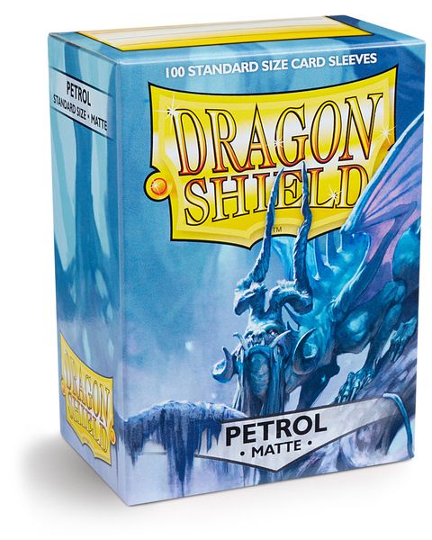 Dragon Shield 100ct Box Deck Protector Matte Petrol MKCNA8G95P |0|