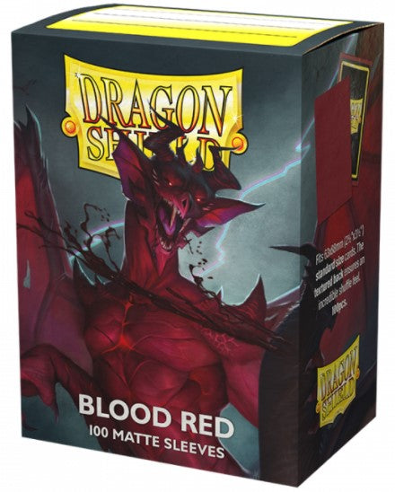 Dragon Shield 100CT Box Matte Blood Red MK2P3J4Y5S |0|