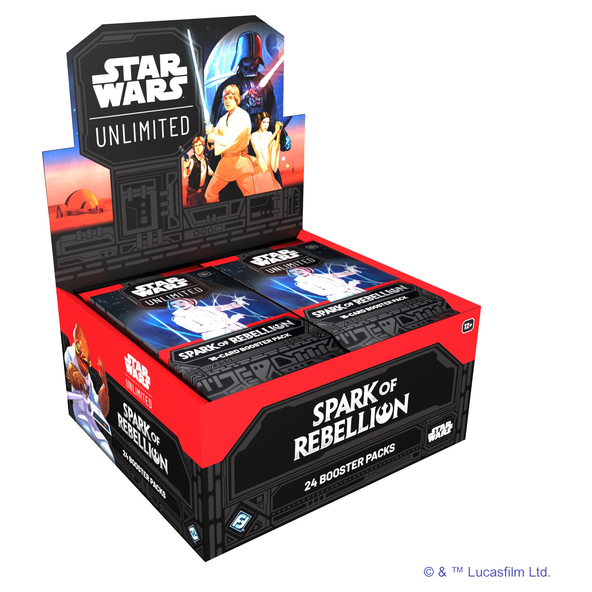 Star Wars: Unlimited - Spark of Rebellion Booster Display MK5AXQMTGK |0|