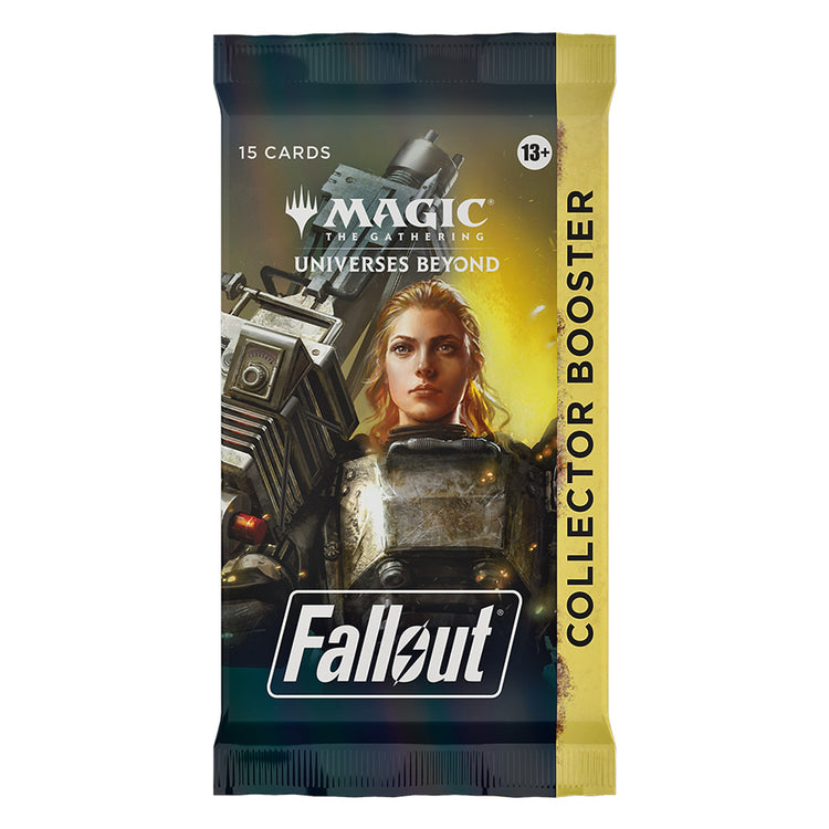 fallout magic the gathering booster box Magic: The Gathering - MTG Fallout Collector Booster Box - 12 Packs (180 Cards)