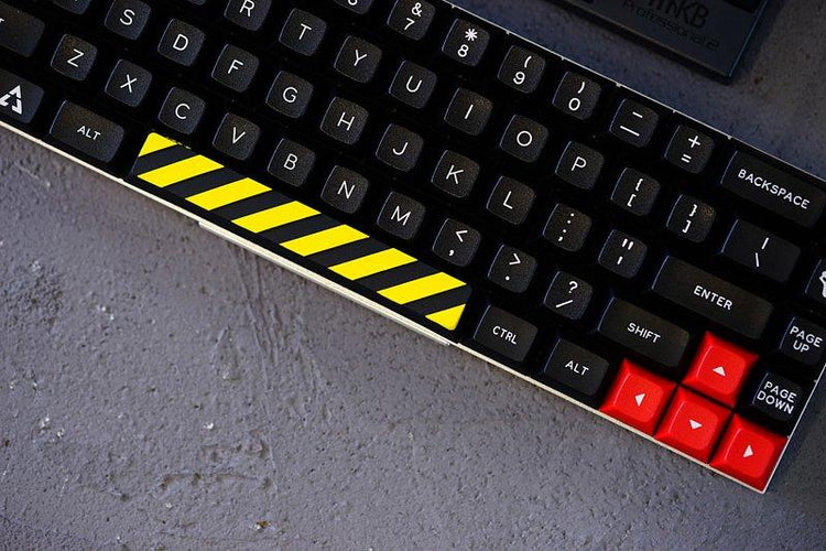 Hot Keys Project HKP Caution Bar Warning Spacebar Artisan Keycap MK5M5ULB31 |37731|