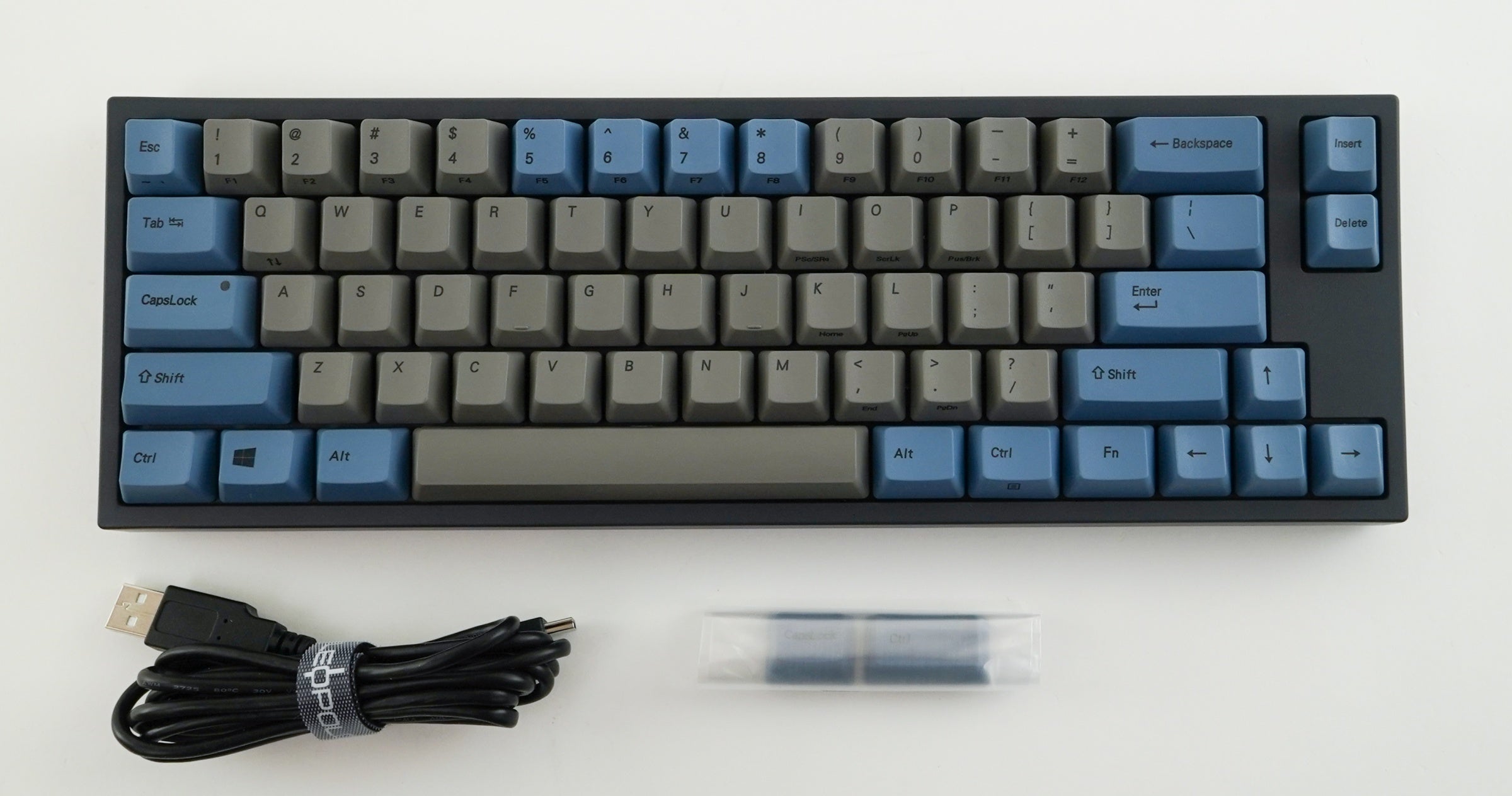 Leopold FC660C Blue/Grey 65% Dye Sub PBT Mechanical Keyboard