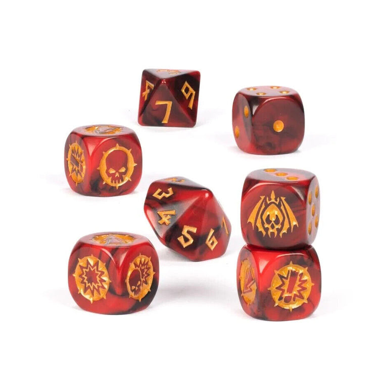 Blood Bowl: Vampire Team Dice Set MKGE1015E2 |62151|