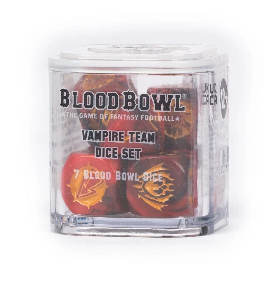 Blood Bowl: Vampire Team Dice Set MKGE1015E2 |0|