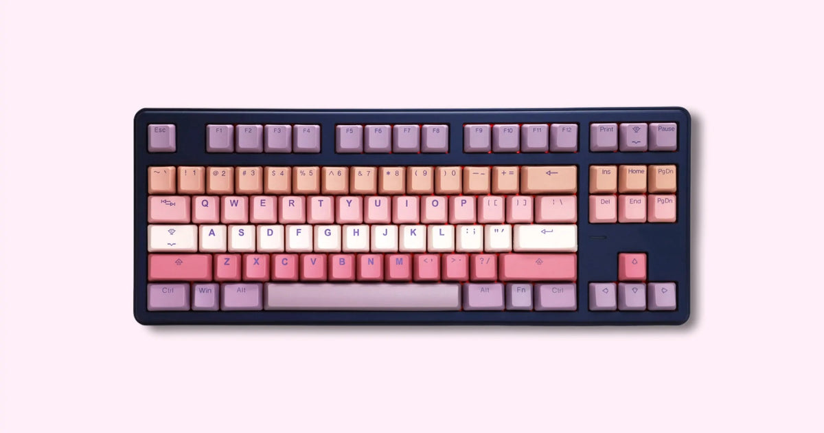 Tai-Hao Love in Paris 150 Key OEM Profile Double Shot PBT Backlit Keyc