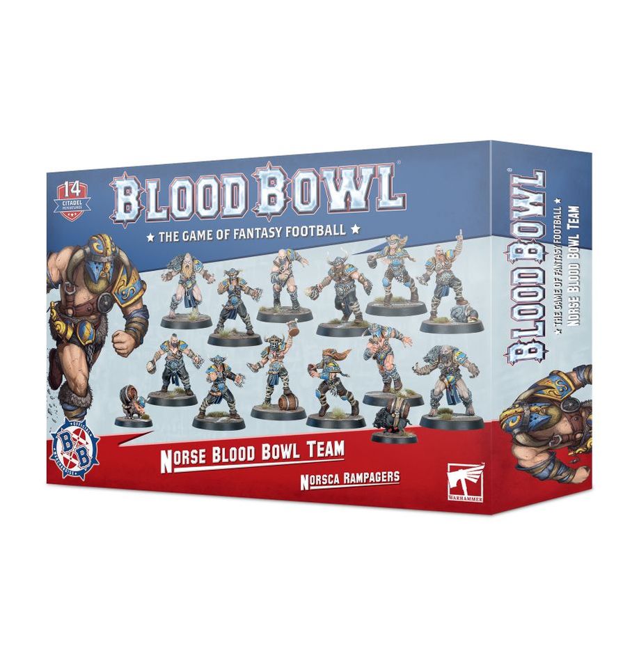 Blood Bowl: Norsca Rampagers - Norse Blood Bowl Team MKDVN34CE9 |0|