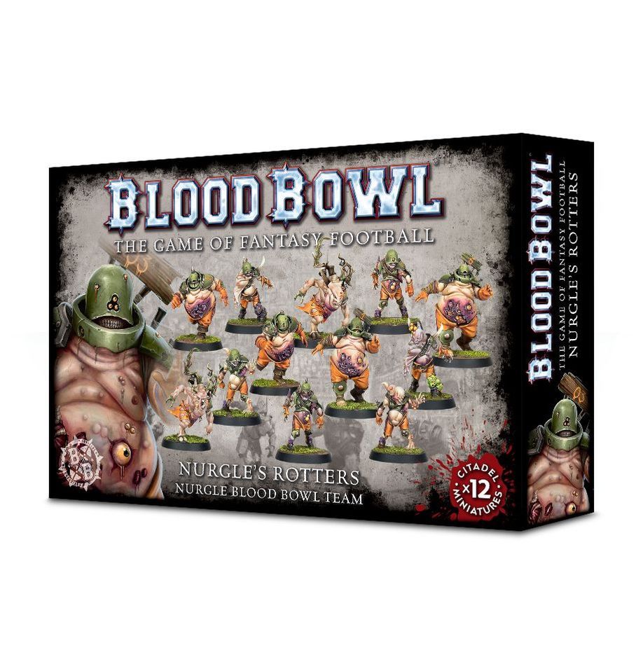 Blood Bowl: Nurgle's Rotters - Nurgle Blood Bowl Team MKV212GY2E |0|