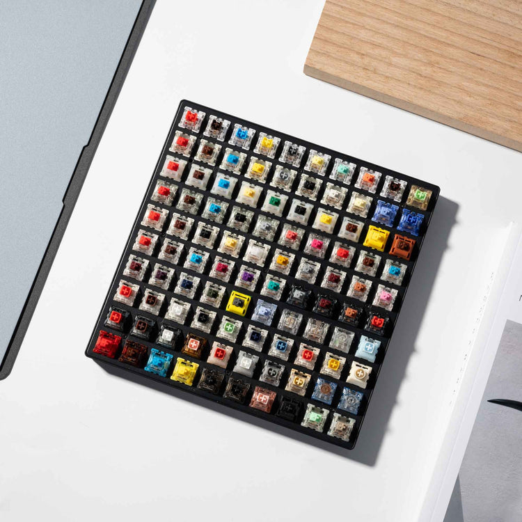 Random Mechanical Keyboard Switch Tester Pack – 20 Different Switches (Kailh, Gateron, JWK & More)