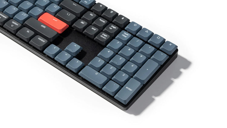 Keychron Grey / Black  119 Key Low Profile ABS MK0UFXUIIM |62494|