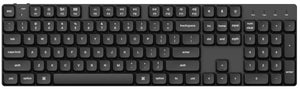 Keychron White on Black 118 Key Low Profile Double Shot PBT MKU03TUDR1 |62529|