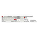 Keychron Light Grey / White 140 Key KSA Profile Double Shot PBT Keycap Set