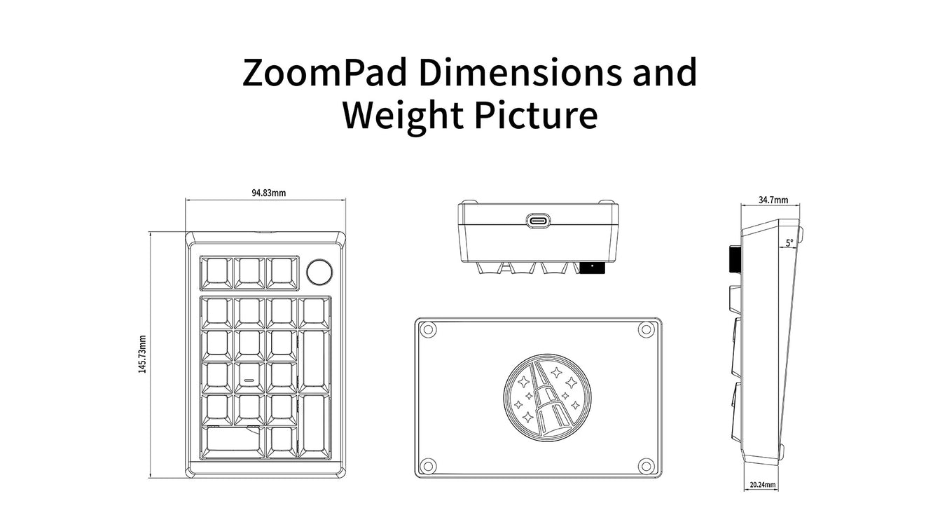 Meletrix ZoomPad MKF6DVW1SR |67098|