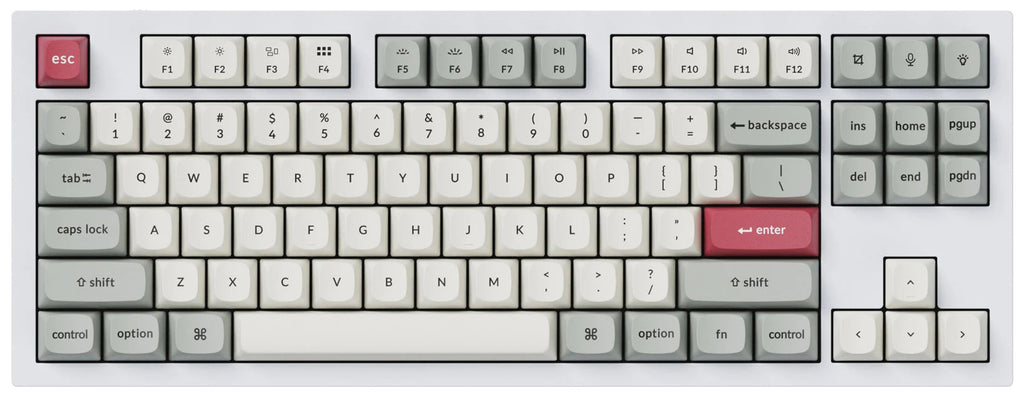 Keychron Retro 141 Key OSA Profile Double Shot PBT Keycap Set