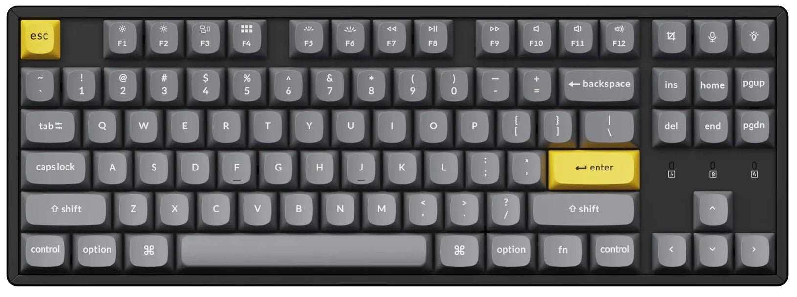 Keychron Dark Grey 141 Key OSA Profile Double Shot PBT MKXK7VQJ6U |62601|