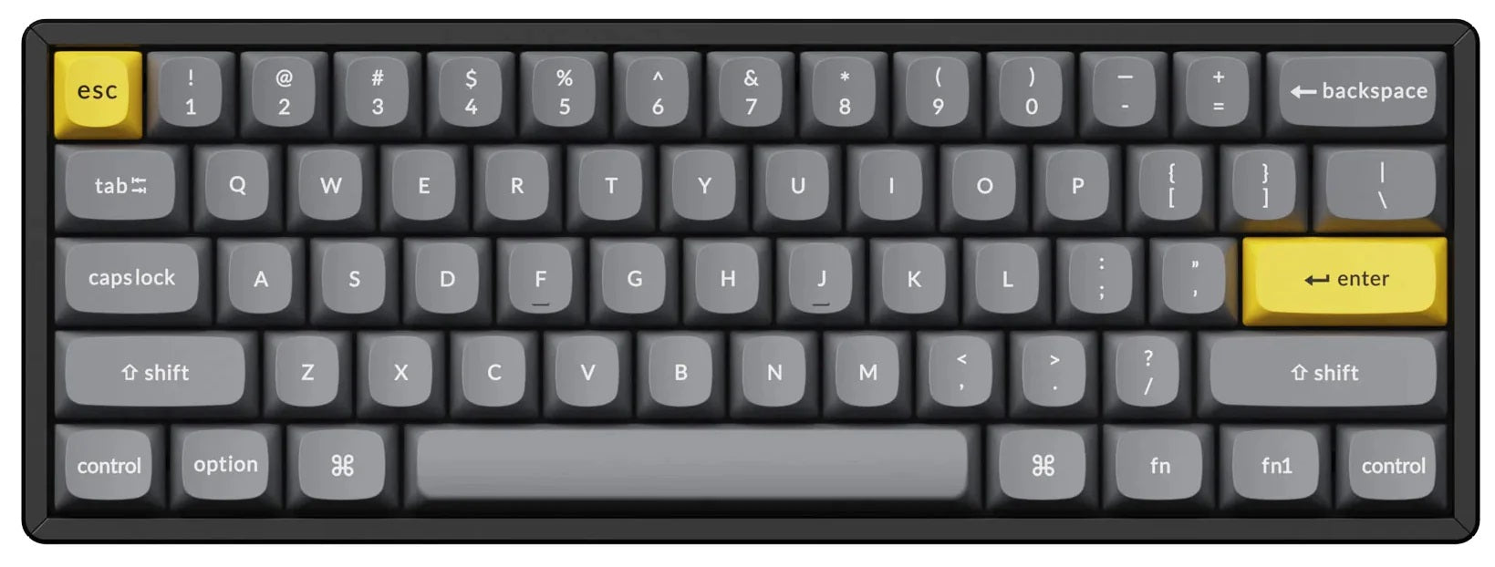 Keychron Dark Grey 141 Key OSA Profile Double Shot PBT MKXK7VQJ6U |62602|