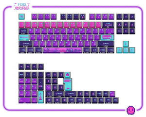 Keychron Pixel Universe 137 Key OEM Profile Dye Sub PBT MK0UW67FBG |0|