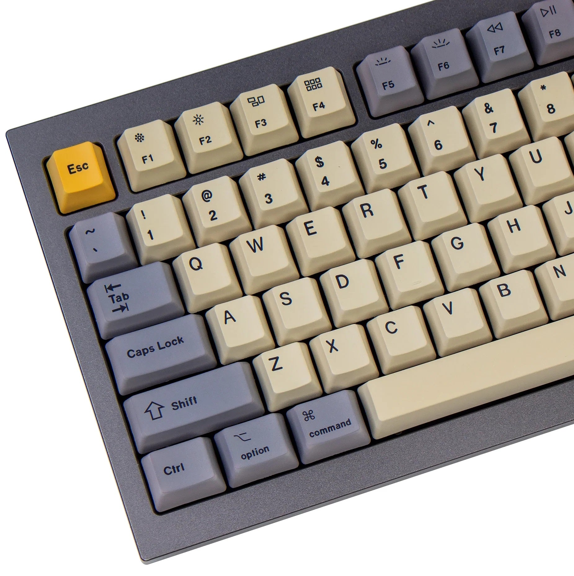 Keychron Wheat / Grey 133 Key OEM Profile Dye Sub PBT MKMEB4UXQW |62708|