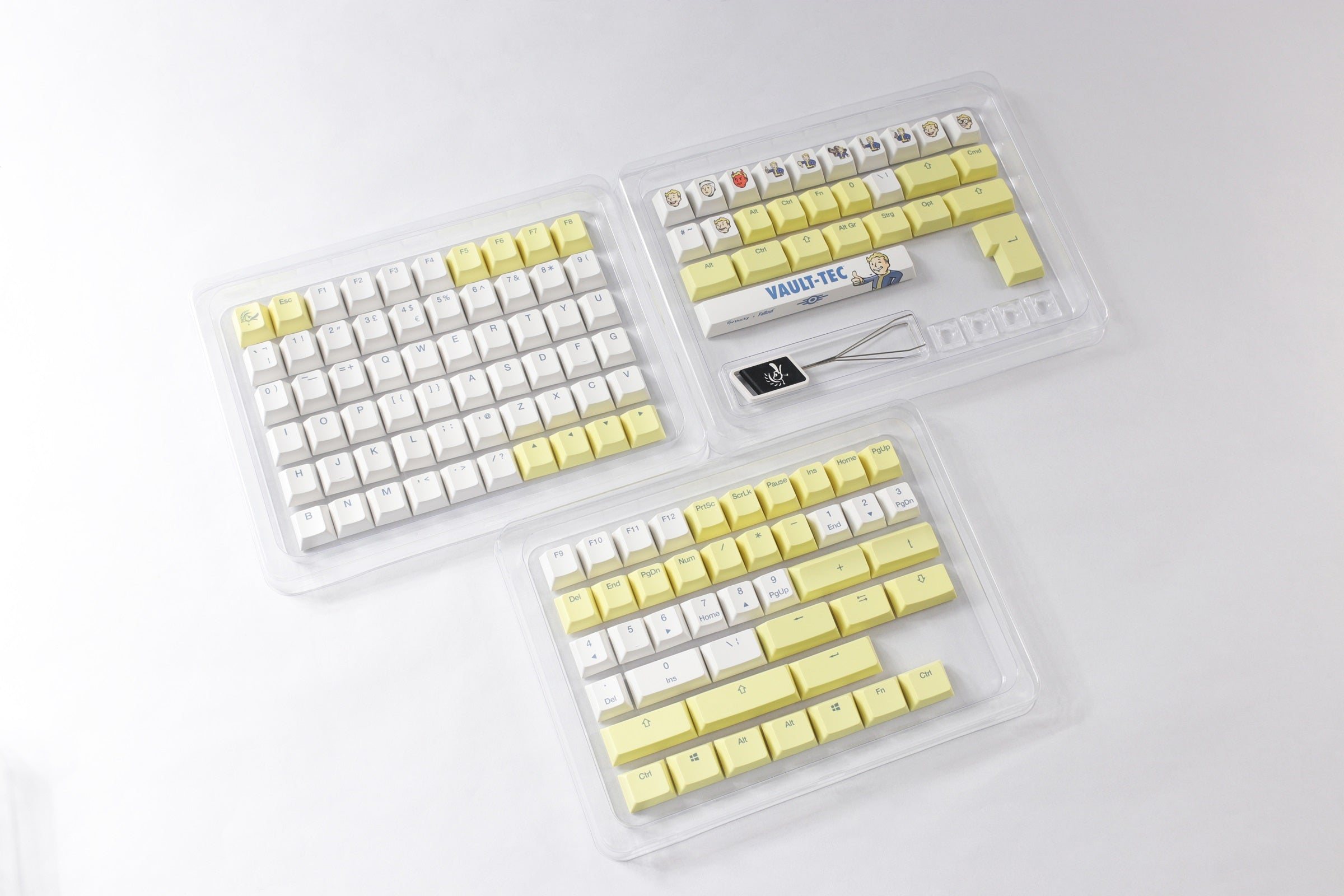 Ducky x Bethesda Fallout 132 Key Cherry Profile Dye Sub PBT Keycap Set MKSHBYIF16 |0|