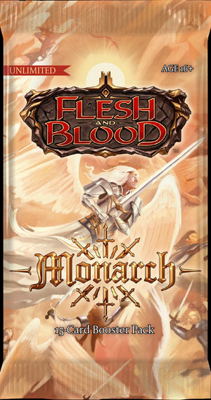 Flesh & Blood TCG Monarch Booster Pack (Unlimited Edition) MKI8KINUSK |0|