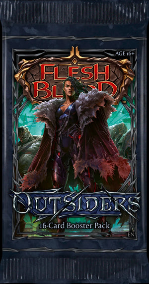 Flesh and Blood TCG Outsiders Booster Pack MK582Q62B2 |0|