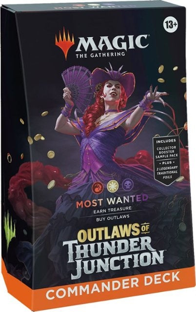Magic : The Gathering - Outlaws of Thunder Junction Commander Deck - Most Wanted MKYORQAQ2I |0|