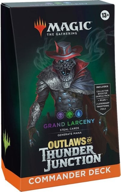 Outlaws of Thunder Junction Tinybones, the Pickpocket Key Art Deck Protector Sleeves (100ct) for Magic: The Gathering | Ultra PRO International Outlaws of Thunder Junction Tinybones, the Pickpocket Key Art Deck Protector Sleeves (100ct) for Magic: The Gathering | Ultra PRO International