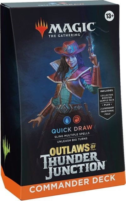 Magic : The Gathering - Outlaws of Thunder Junction Commander Deck - Quick Draw MK5LFKHW7W |0|
