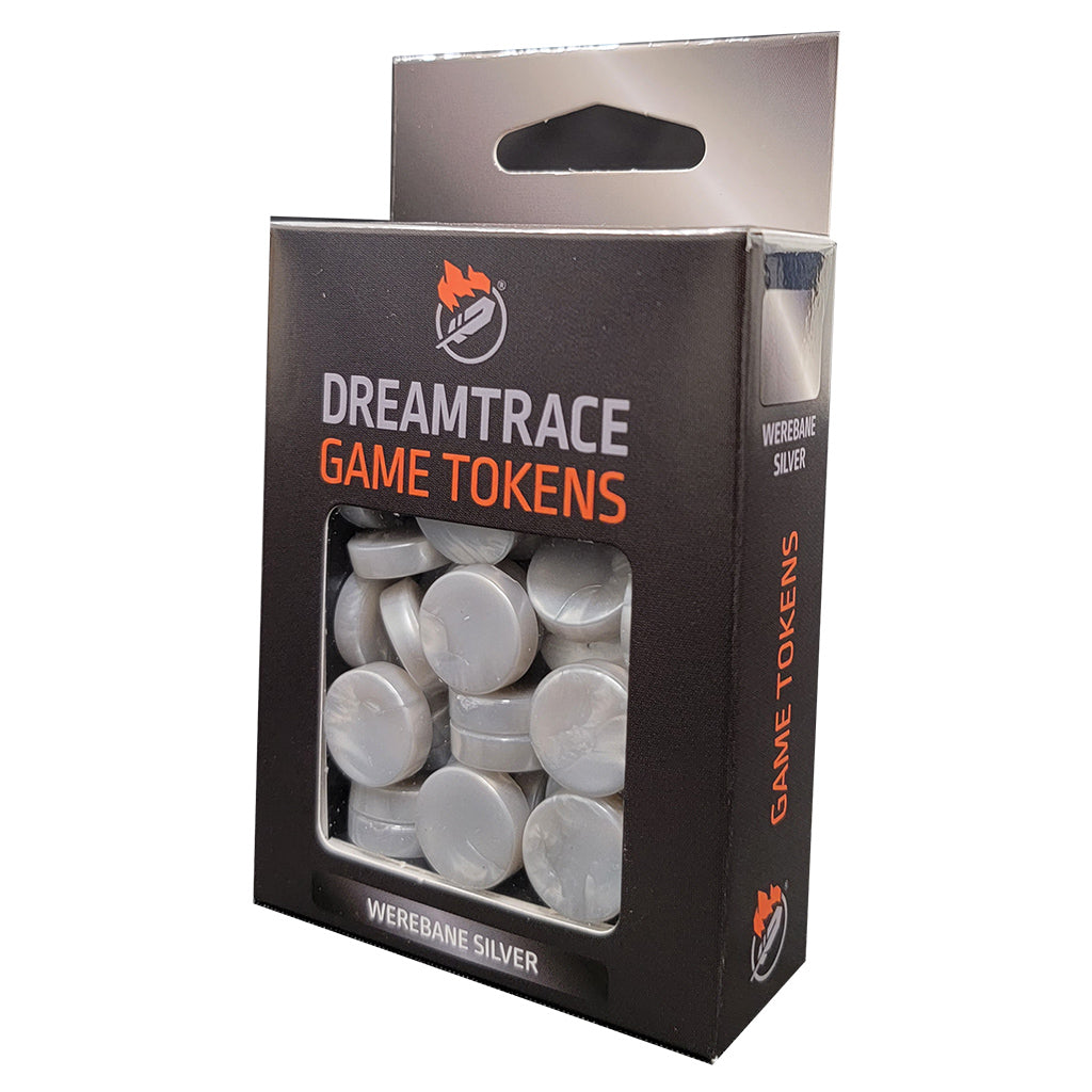 DreamTrace Gaming Tokens: Werebane Silver MKZ3Y4YD7Z |0|