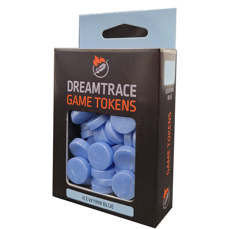 DreamTrace Gaming Tokens: Icewyrm Blue MKI1MWHY26 |0|