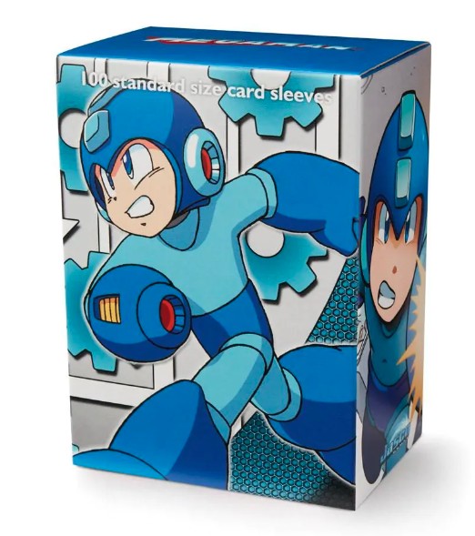 megaman card sleeves Dragon Shield Standard Classic Art Card Sleeves Mega Man 100ct