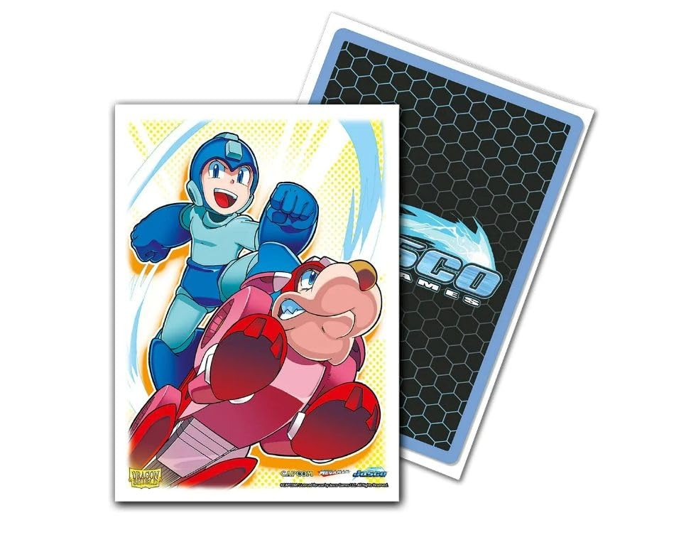 Dragon Shield Standard Classic Art Card Sleeves Mega Man Rush 100ct MKQPW8O9TD |71101|