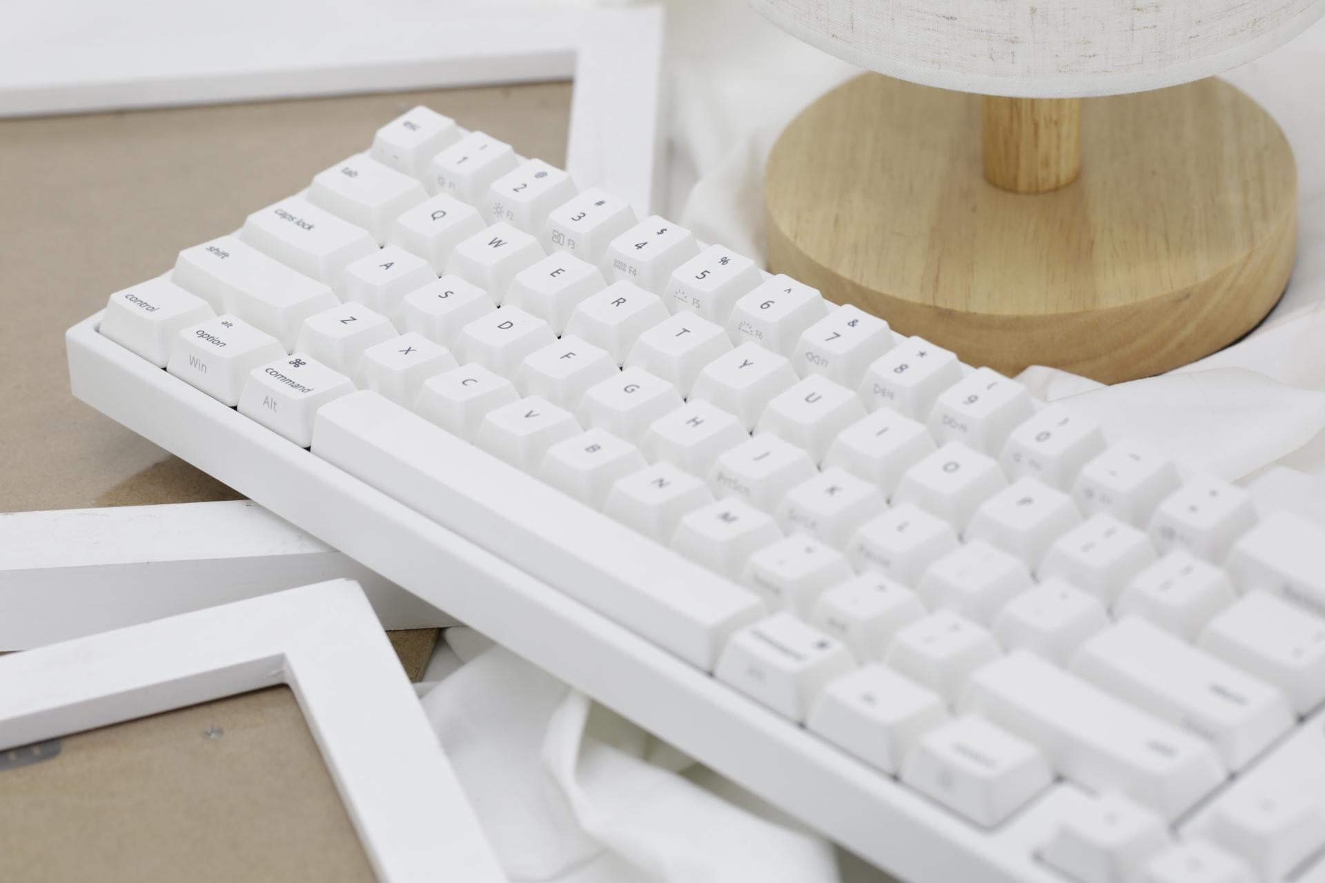 Ducky x Varmilo Miya Pro Mac White LED 65% Dye Sub PBT Mechanical Keyb