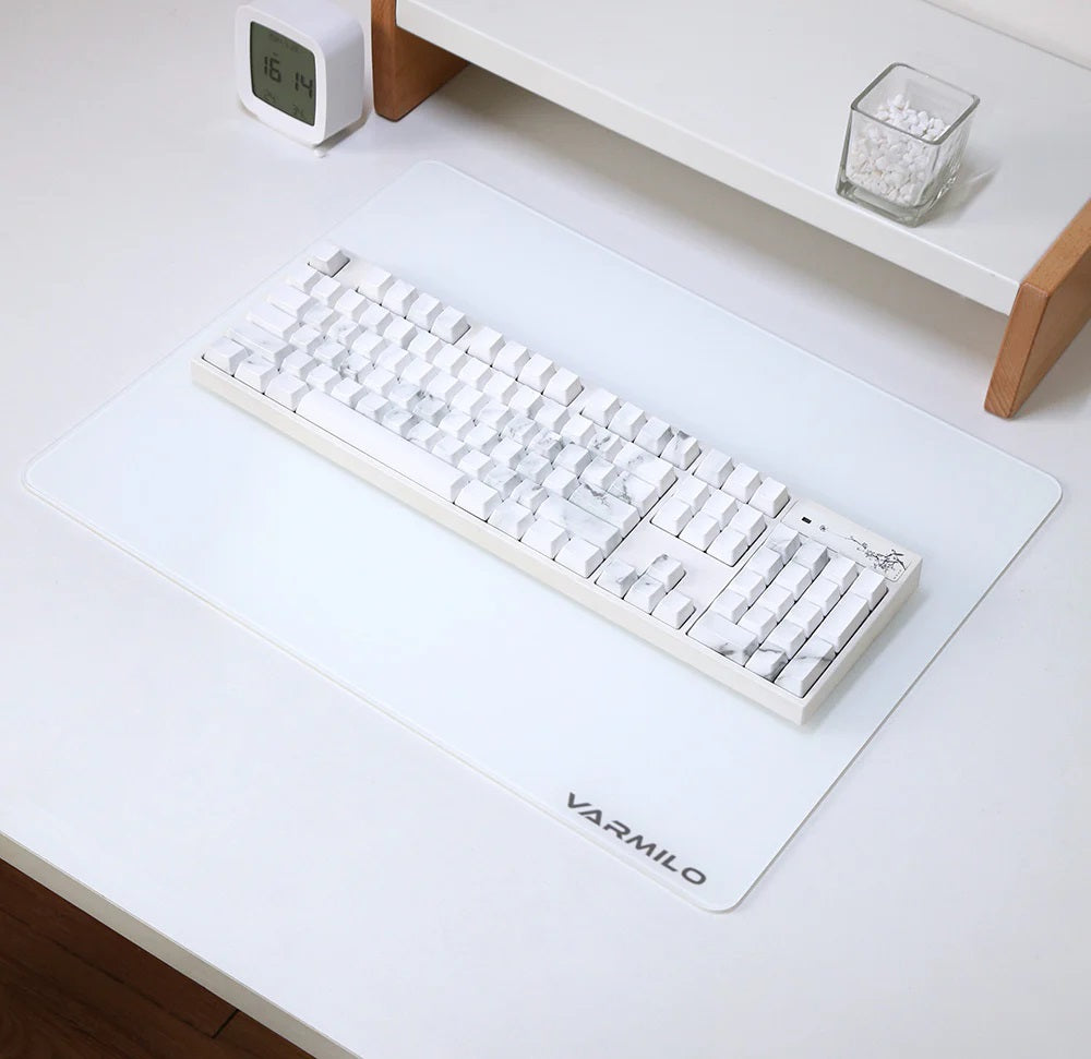 Varmilo White * Tempered Glass Mouse Pad MKAM544SXZ |67869|