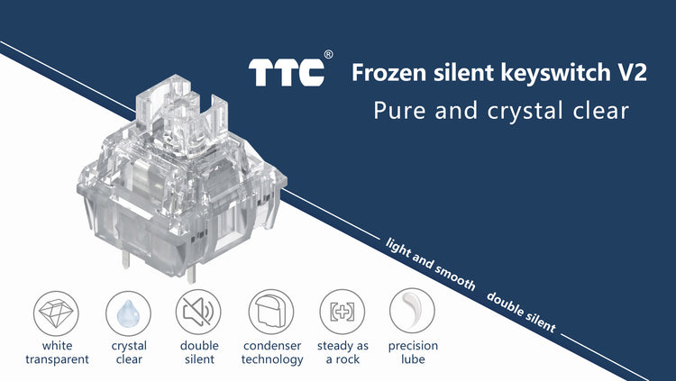 TTC Frozen Silent V2 39g Linear Plate Mount MKX6B3OSFS |63449|