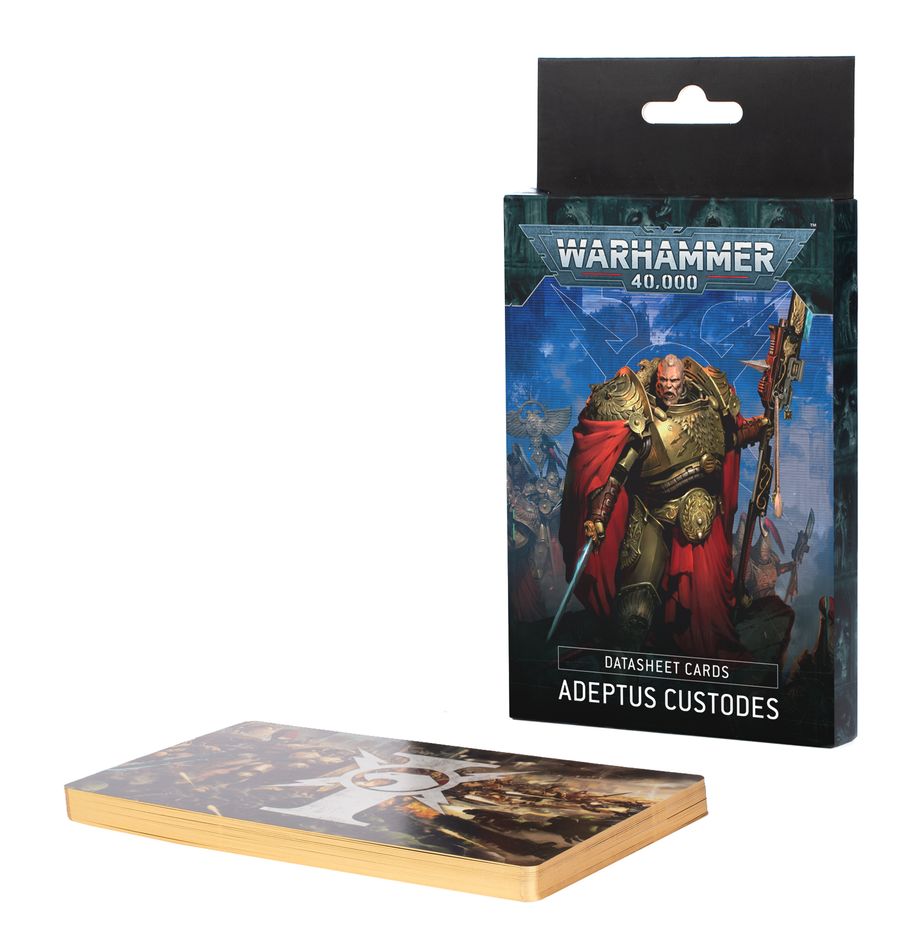 Warhammer 40000: Datasheet Cards: Adeptus Custodes MKBAGWN1E2 |0|