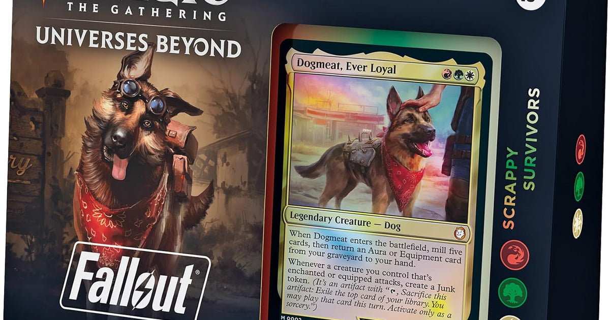 Magic : The Gathering - Fallout Commander Deck - Scrappy Survivors Magic : The Gathering - Fallout Commander Deck - Scrappy Survivors