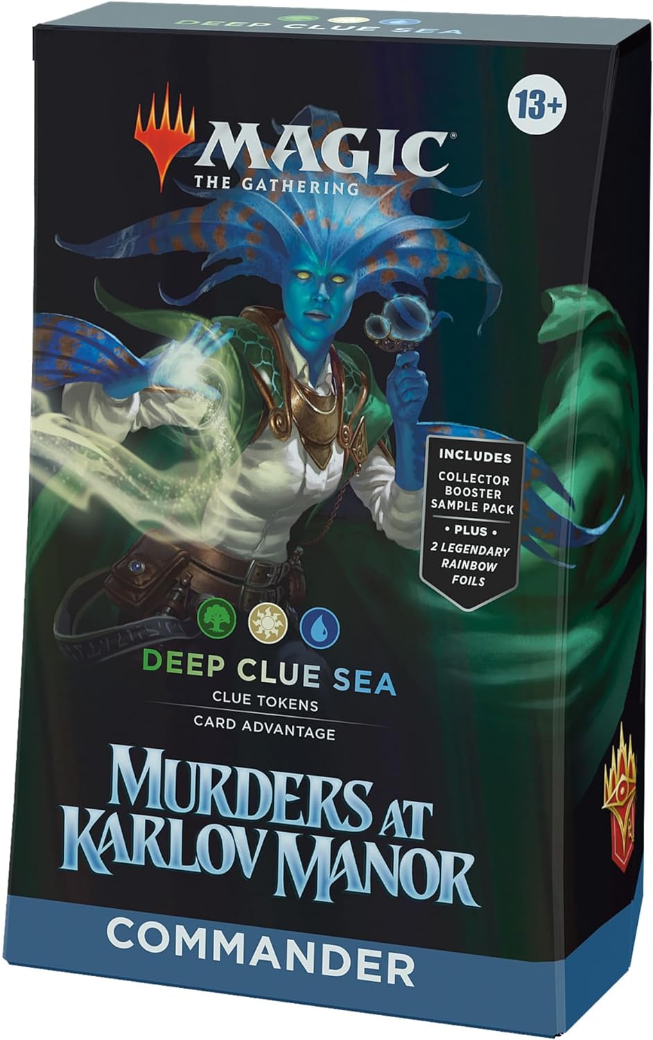 Magic The Gathering - Murders at Karlov Manor Commander Deck Deep Clue Sea MK9ETFWKZ1 |0|
