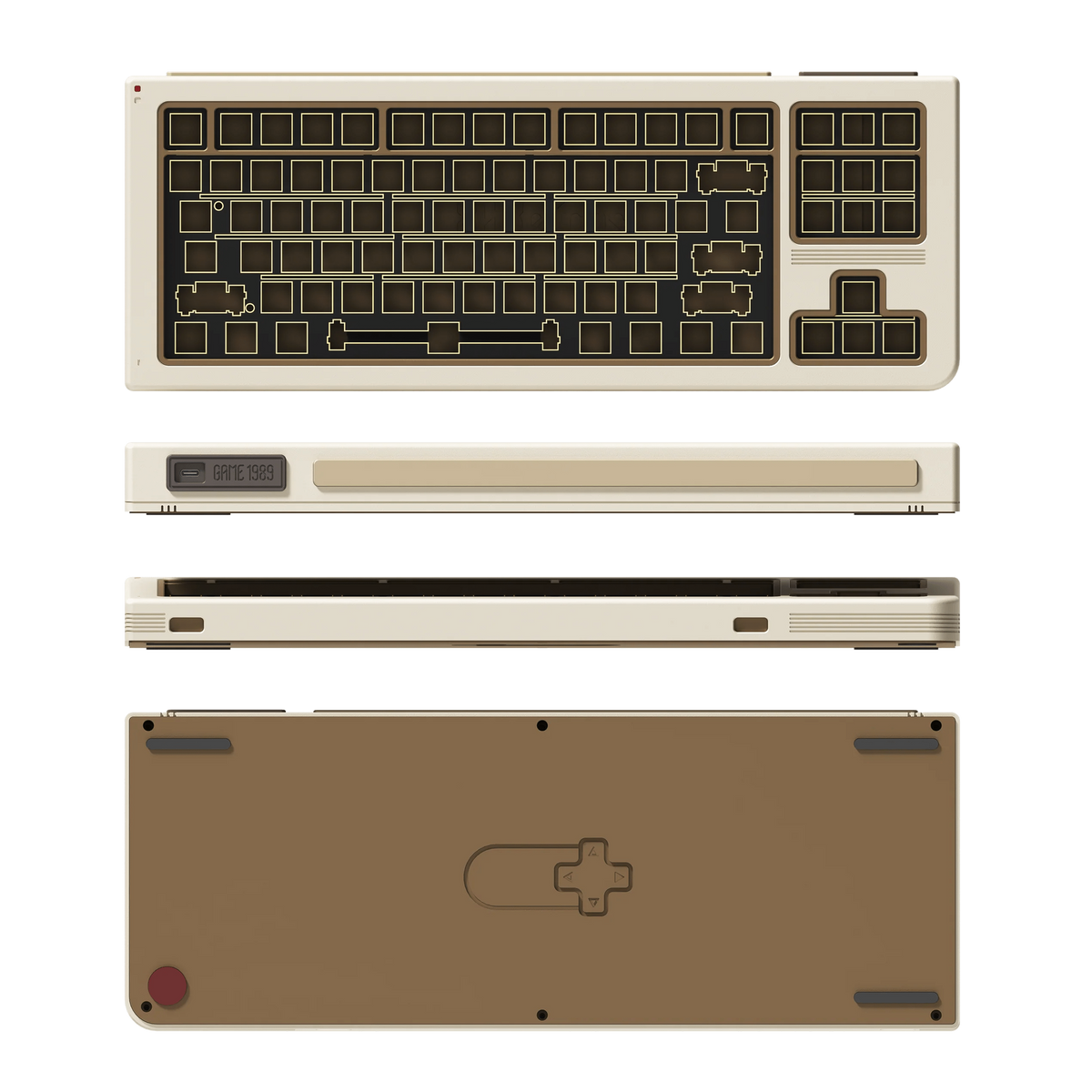 80Retros Game 1989 TKL Keyboard Kit – Mechanical Keyboards 80Retros Game 1989 TKL Keyboard Kit – Mechanical Keyboards