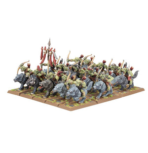 Warhammer The Old World Orc Goblin Tribes Goblin Wolf Rider Mob MK8VKWH1PN |0|