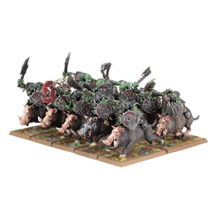Warhammer The Old World Orc Goblin Tribes Orc Boar Boyz Mob MK2UT361P1 |0|