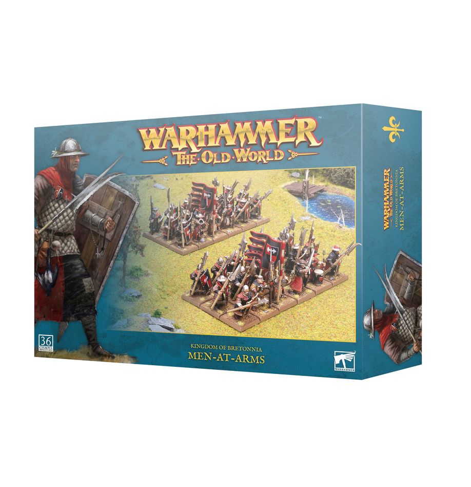 Warhammer The Old World Kingdom of Bretonnia Men-at-Arms MK3SLTOMVD |63674|