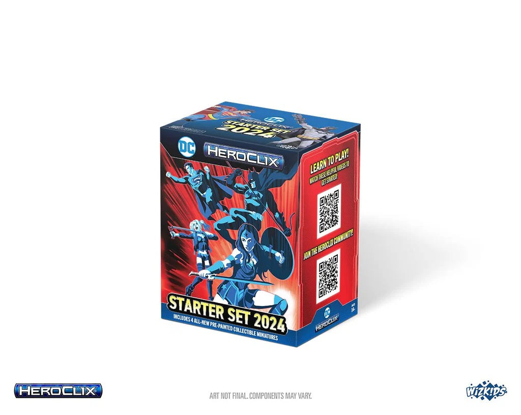 DC HeroClix Starter Set 2024 MKS1EJJPDA |0|