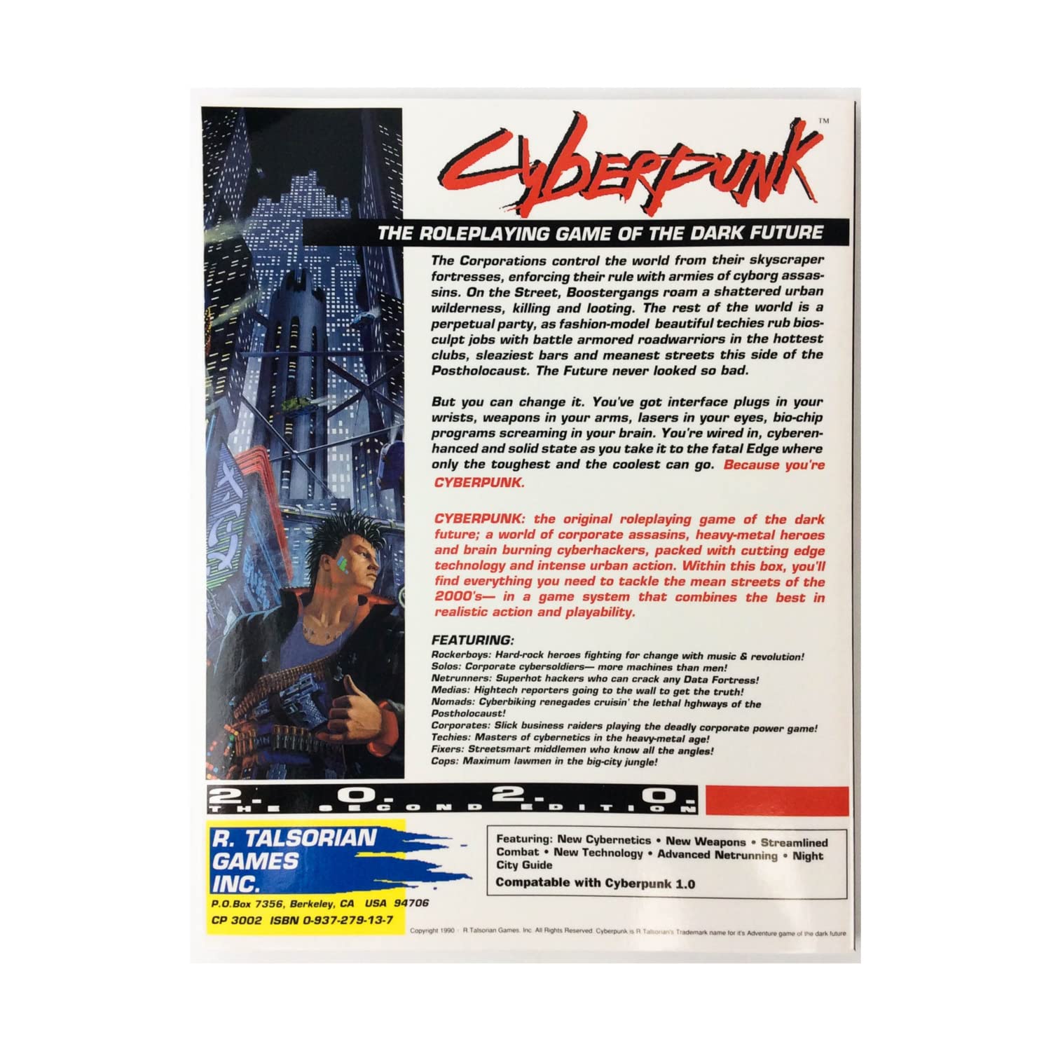 Cyberpunk 2020 MK8MJF5AVH |63786|