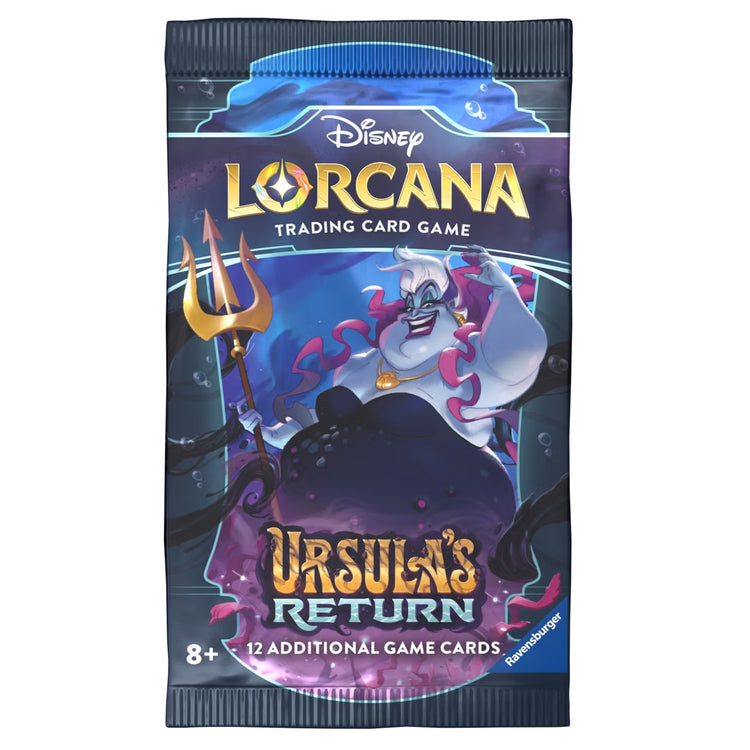 Lorcana TCG Ursula's Return Booster Pack MK2S2MX1W9 |0|