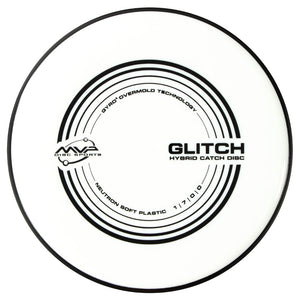 MVP Disc Sports Neutron Glitch (Soft) Disc Golf Hybrid Catch Disc MK7MIDNAZF |63813|