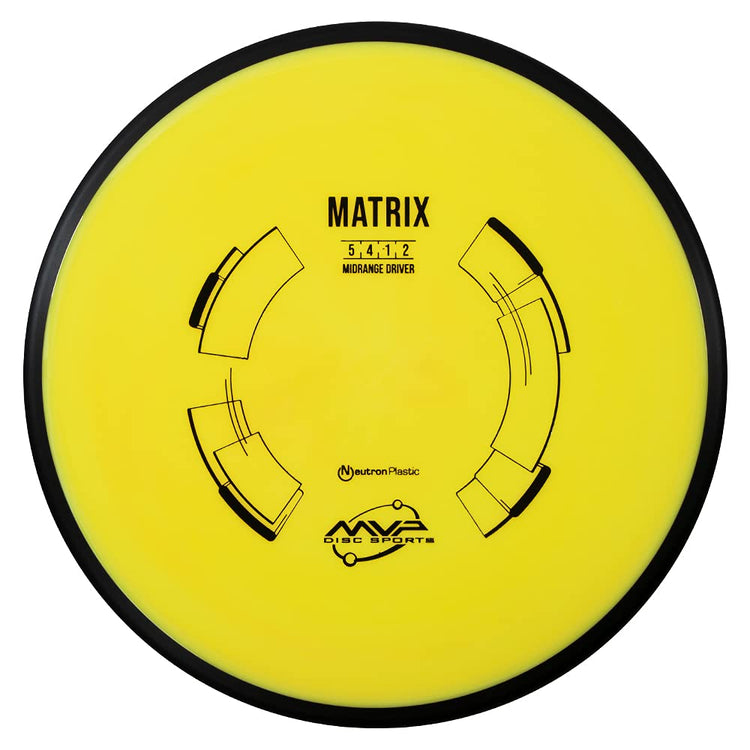 MVP Disc Sports Neutron Matrix Disc Golf Midrange MKWT82IGLM |0|