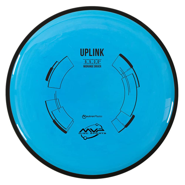 Blue Upling Disc MVP Disc Sports Neutron Uplink Disc Golf Midrange (Colors May Vary)
