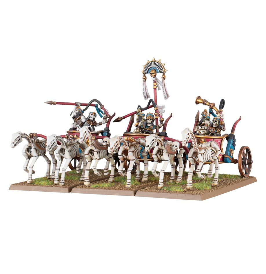 Warhammer The Old World Tomb Kings of Khemri Skeleton Chariots MK4POKLYHM |0|