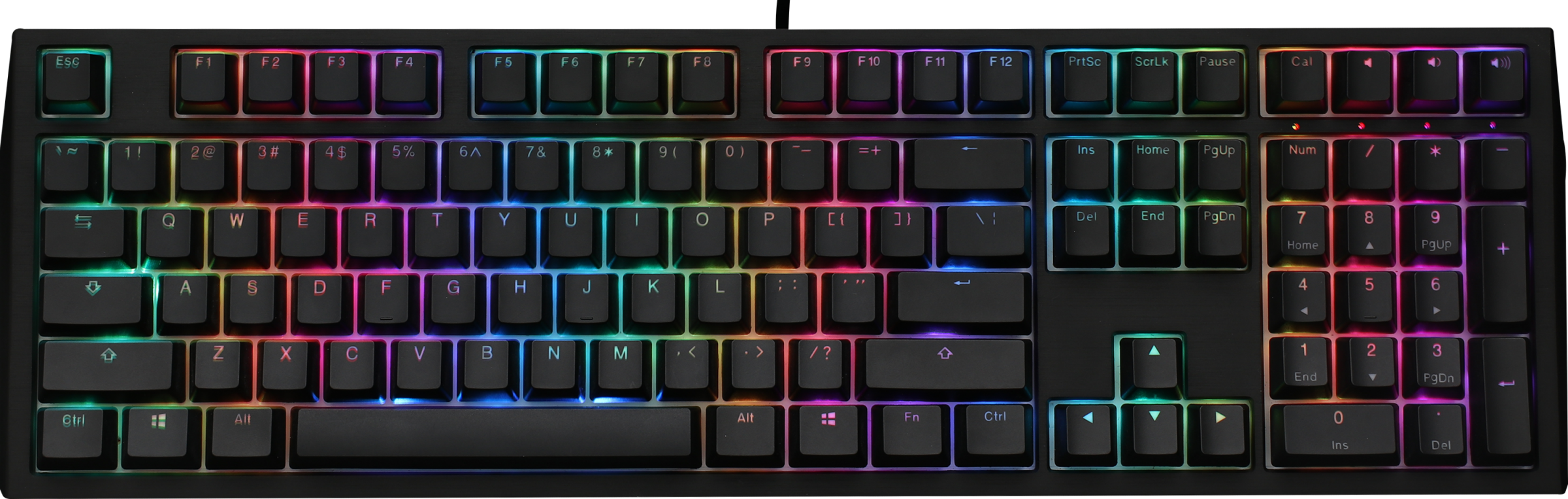 Ducky Shine 7 Blackout RGB Mechanical Keyboard